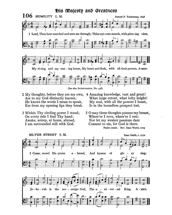 The Hymnal : published in 1895 and revised in 1911 by authority of the General Assembly of the Presbyterian Church in the United States of America : with the supplement of 1917 page 152