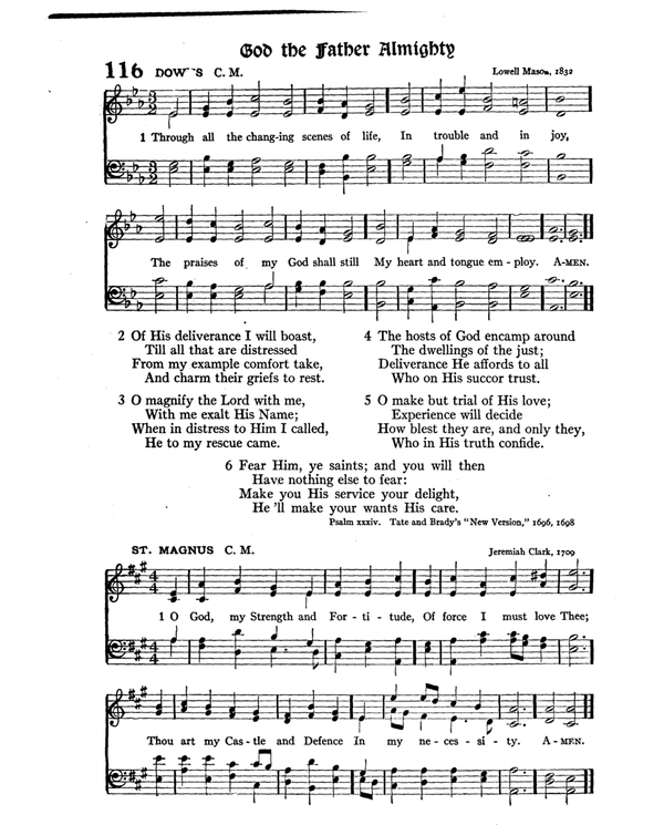 The Hymnal : published in 1895 and revised in 1911 by authority of the General Assembly of the Presbyterian Church in the United States of America : with the supplement of 1917 page 165