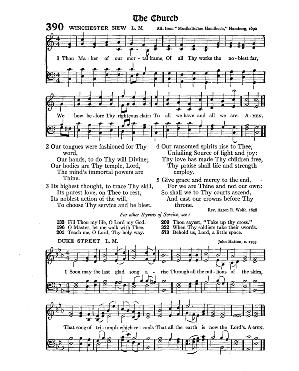 The Hymnal : published in 1895 and revised in 1911 by authority of the General Assembly of the Presbyterian Church in the United States of America : with the supplement of 1917 page 521