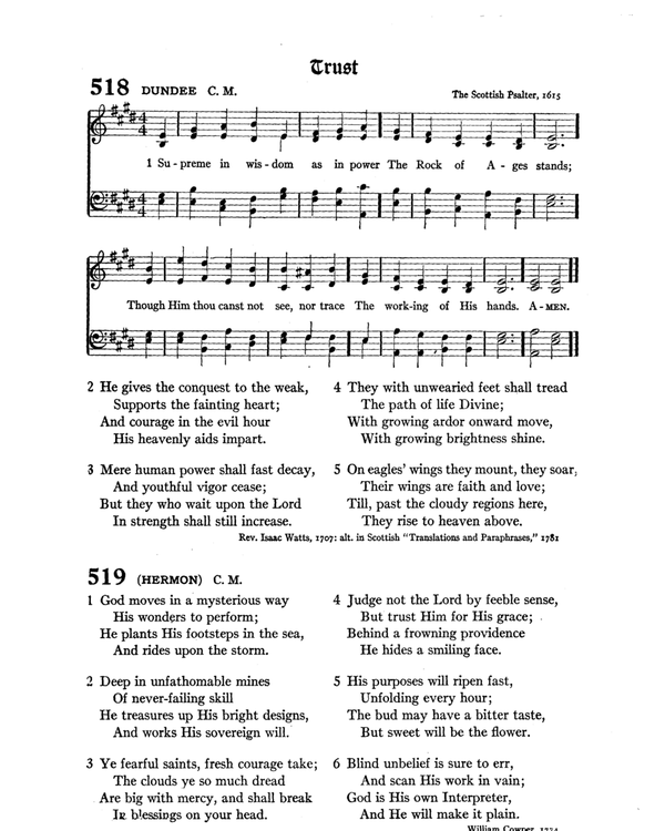 The Hymnal : published in 1895 and revised in 1911 by authority of the General Assembly of the Presbyterian Church in the United States of America : with the supplement of 1917 page 684