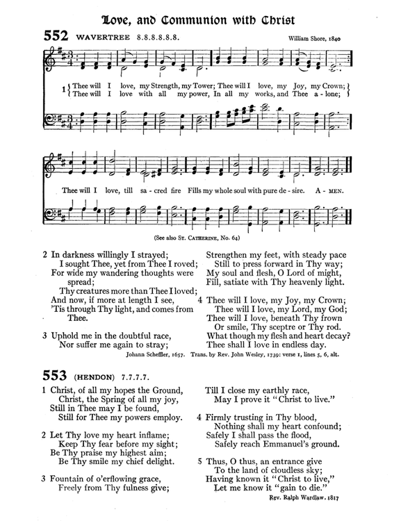 The Hymnal : published in 1895 and revised in 1911 by authority of the General Assembly of the Presbyterian Church in the United States of America : with the supplement of 1917 page 727