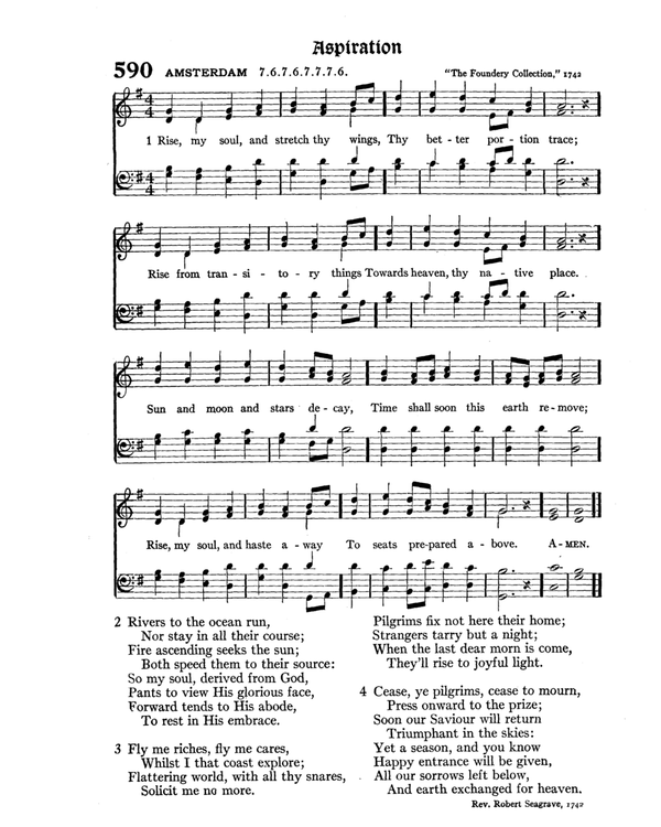The Hymnal : published in 1895 and revised in 1911 by authority of the General Assembly of the Presbyterian Church in the United States of America : with the supplement of 1917 page 775