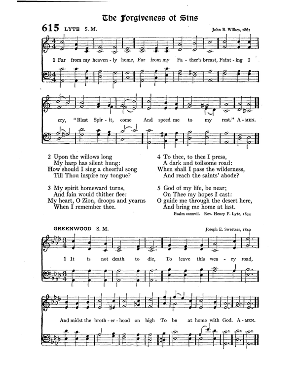 The Hymnal : published in 1895 and revised in 1911 by authority of the General Assembly of the Presbyterian Church in the United States of America : with the supplement of 1917 page 807