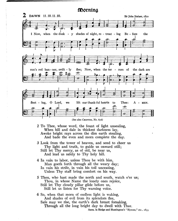 The Hymnal : published in 1895 and revised in 1911 by authority of the General Assembly of the Presbyterian Church in the United States of America : with the supplement of 1917 page 9