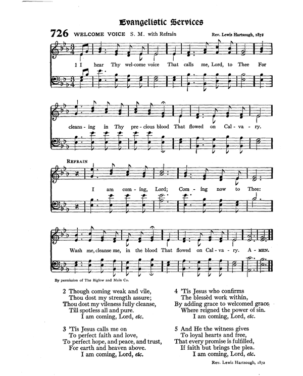The Hymnal : published in 1895 and revised in 1911 by authority of the General Assembly of the Presbyterian Church in the United States of America : with the supplement of 1917 page 948