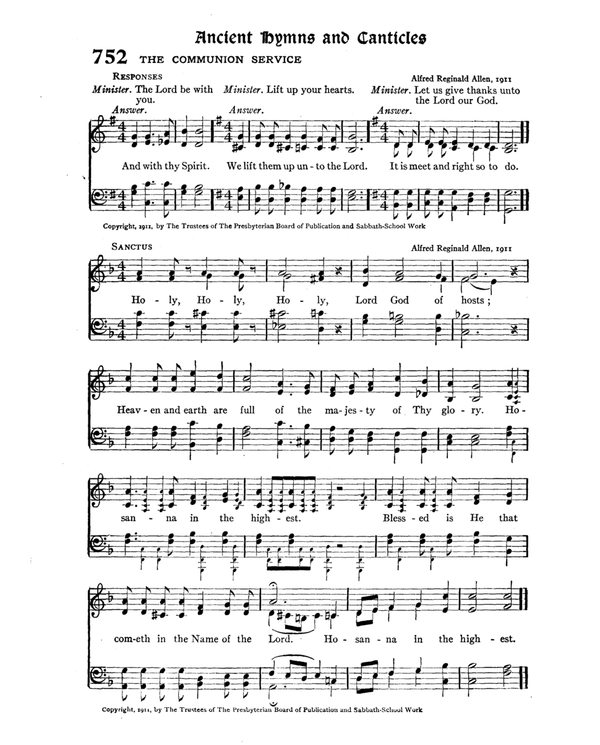 The Hymnal : published in 1895 and revised in 1911 by authority of the General Assembly of the Presbyterian Church in the United States of America : with the supplement of 1917 page 998