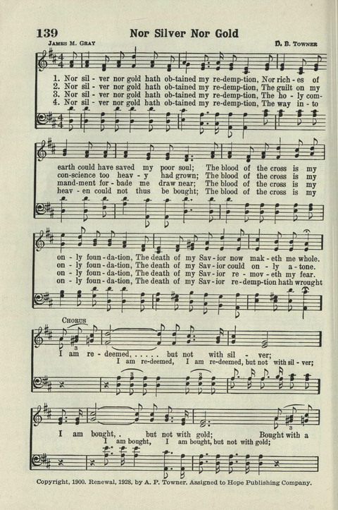 Tabernacle Hymns: Number Five page 132