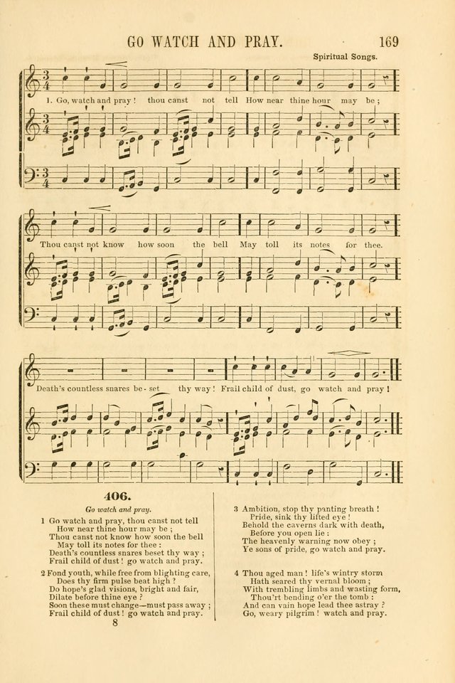 Temple Melodies: a collection of about two hundred popular tunes, adapted to nearly five hundred favorite hymns, selected with special reference to public, social, and private worship page 176