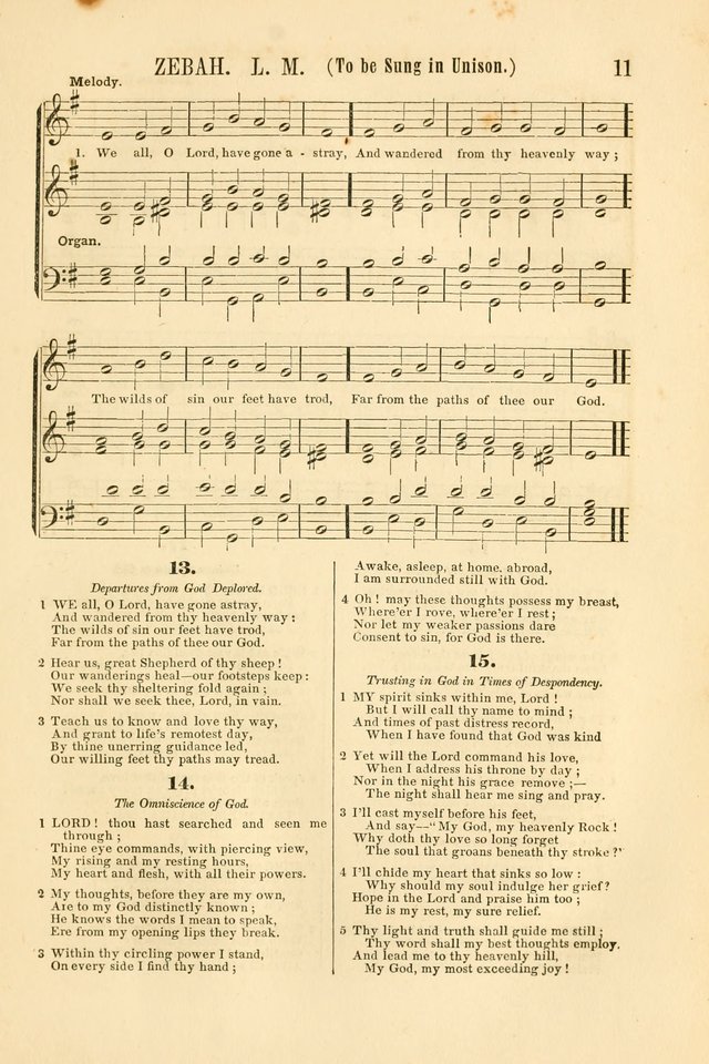 Temple Melodies: a collection of about two hundred popular tunes, adapted to nearly five hundred favorite hymns, selected with special reference to public, social, and private worship page 18