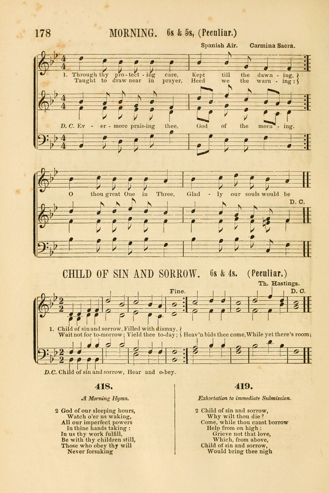 Temple Melodies: a collection of about two hundred popular tunes, adapted to nearly five hundred favorite hymns, selected with special reference to public, social, and private worship page 185