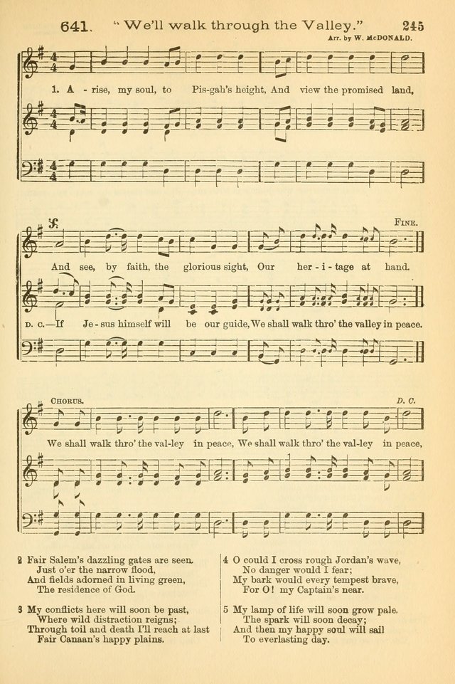The Tribute of Praise and Methodist Protestant Hymn Book page 262