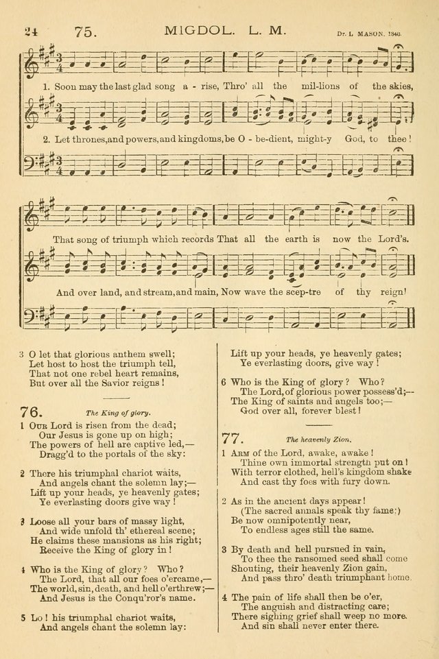 The Tribute of Praise and Methodist Protestant Hymn Book page 41