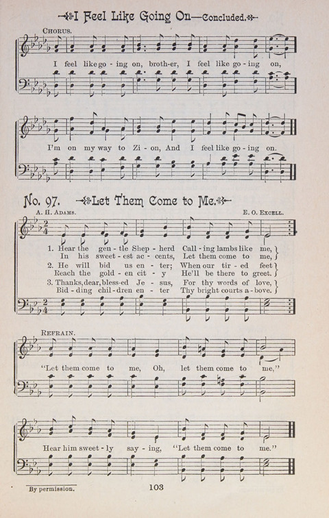 Triumphant Songs Nos. 1 and 2 Combined page 103