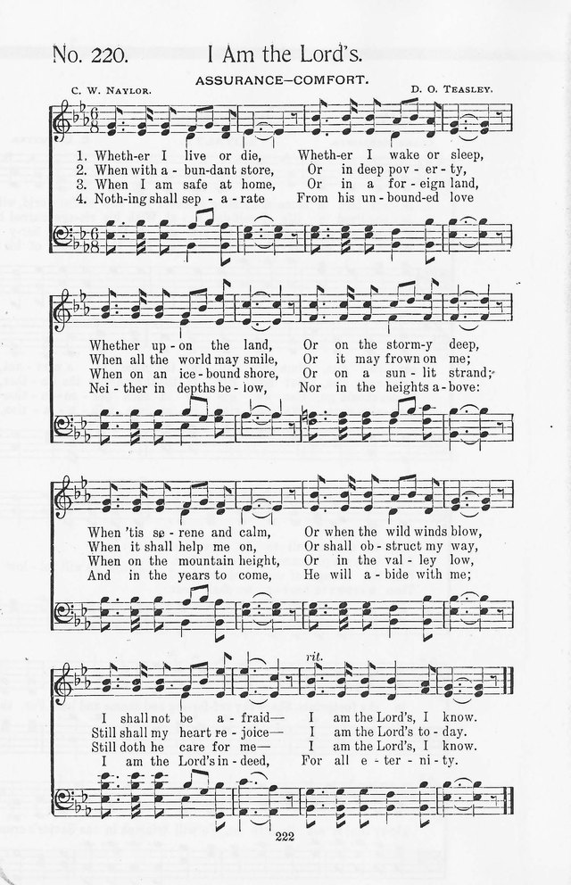 Truth in Song: for General Gospel Work page 220