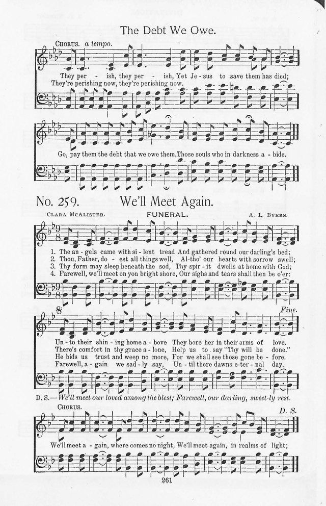 Truth in Song: for General Gospel Work page 259