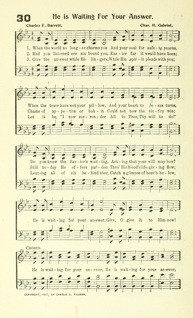 Tabernacle Songs page 35