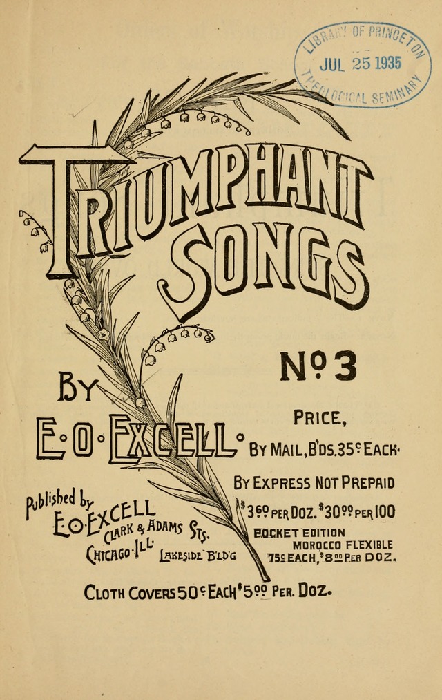 Triumphant Songs No.3 page 1
