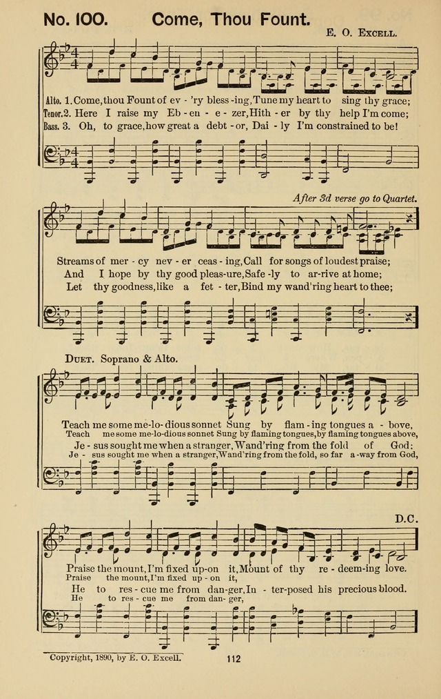 Triumphant Songs No.3 page 112