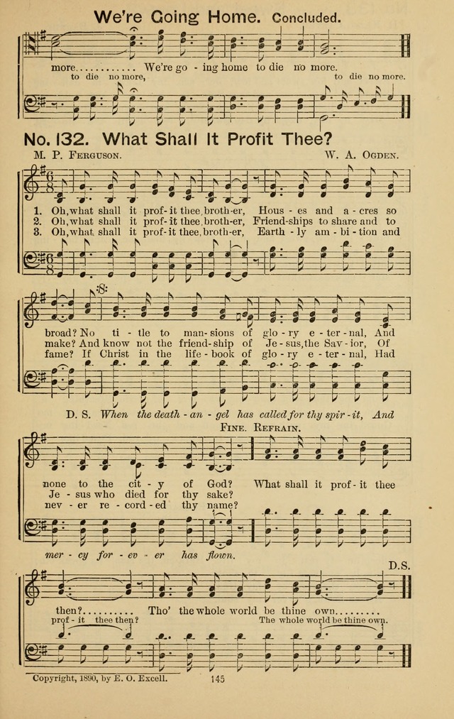 Triumphant Songs No.3 page 145