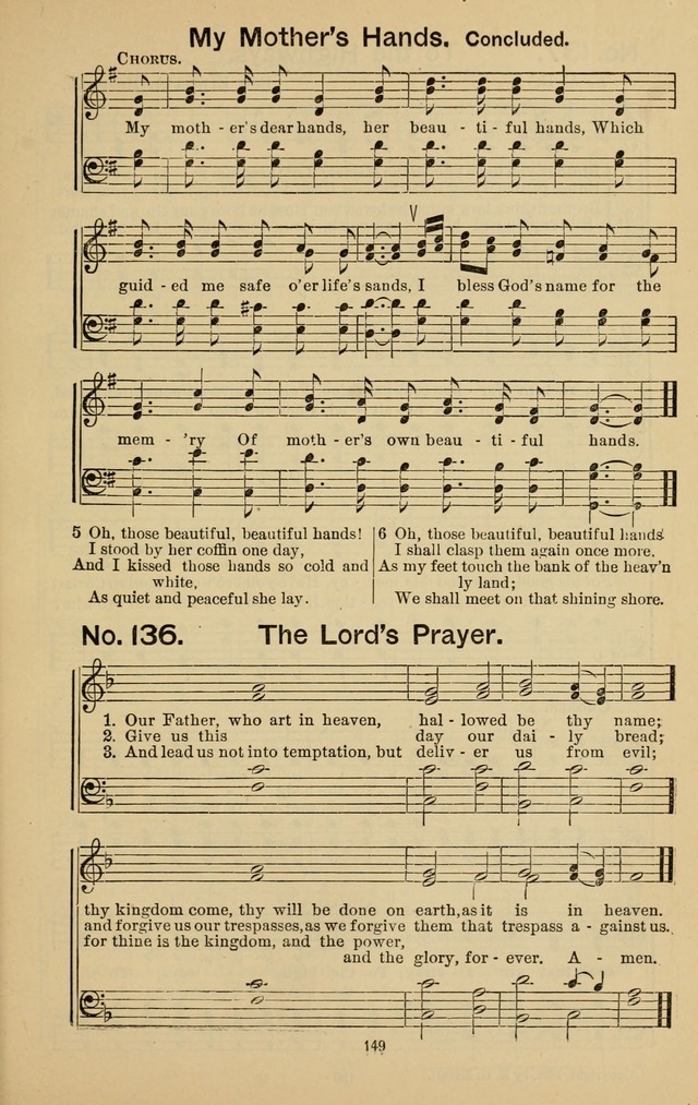 Triumphant Songs No.3 page 149