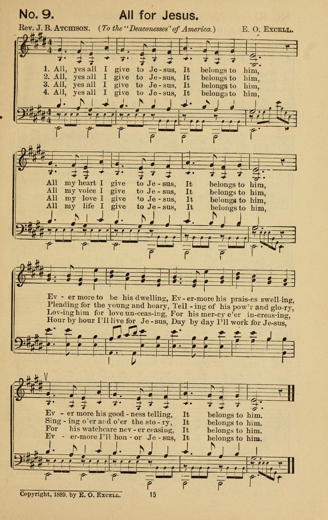 Triumphant Songs No.3 page 15