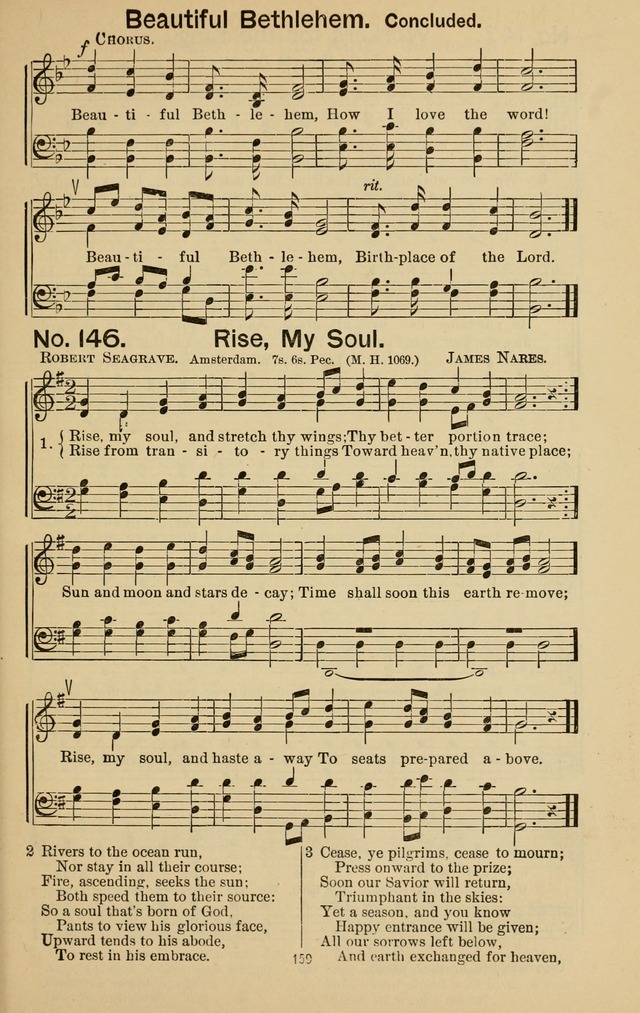 Triumphant Songs No.3 page 159