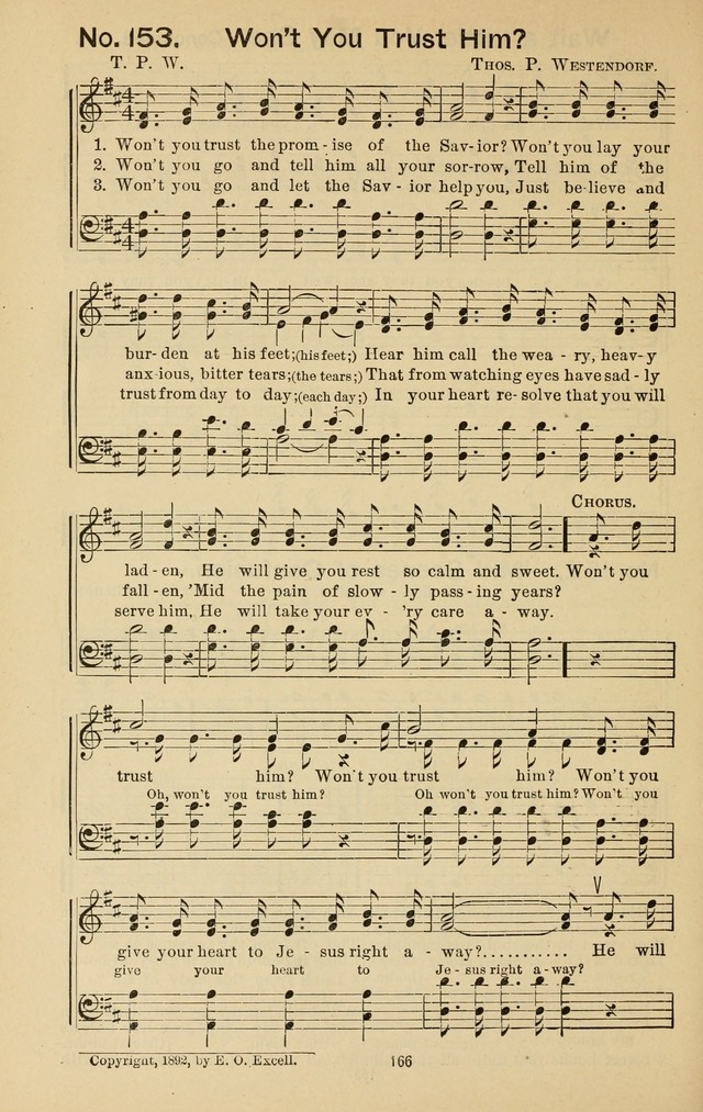 Triumphant Songs No.3 page 166
