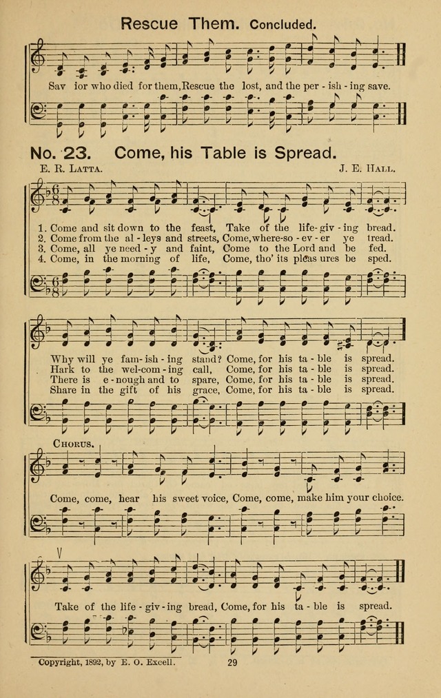 Triumphant Songs No.3 page 29