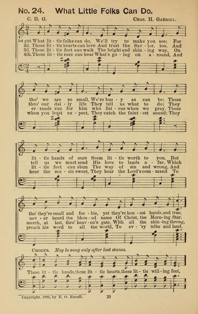 Triumphant Songs No.3 page 30
