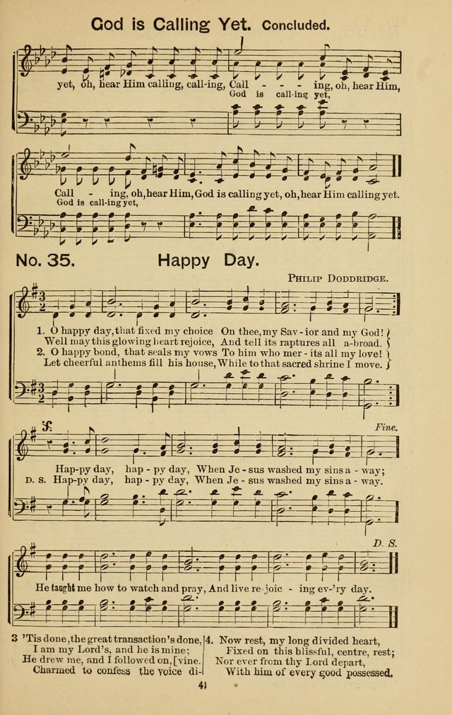 Triumphant Songs No.3 page 41
