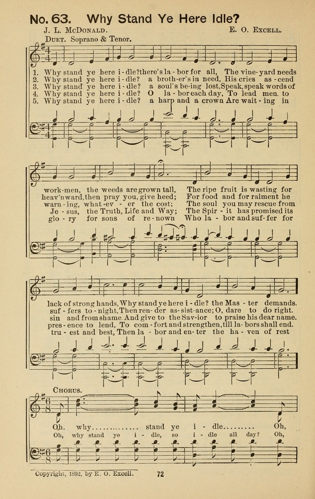 Triumphant Songs No.3 page 72