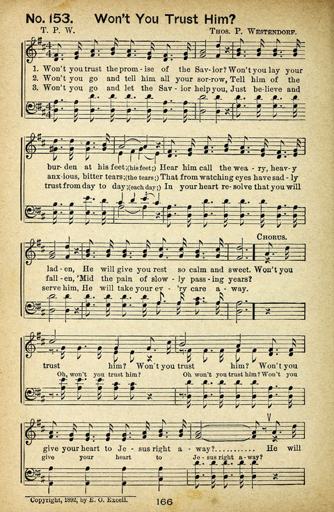 Triumphant Songs Nos. 3 and 4 Combined page 166