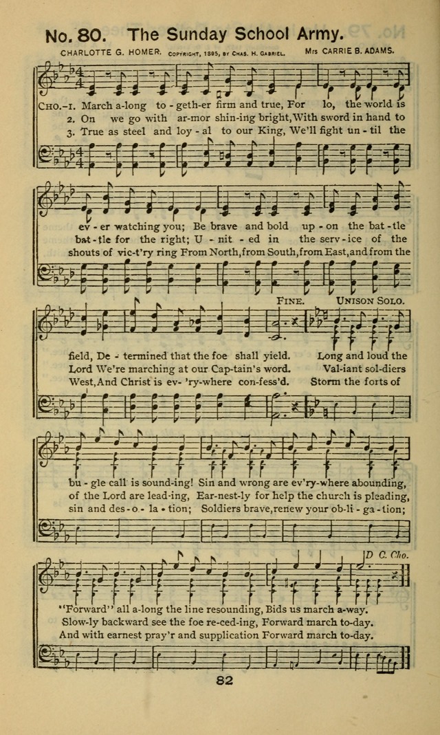 Triumphant Songs No.5 page 82