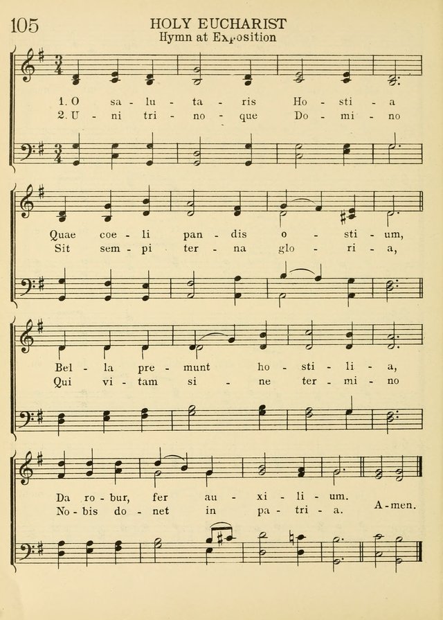 A Treasury of Catholic Song: comprising some two hundred hymns from Catholic soruces old and new page 132