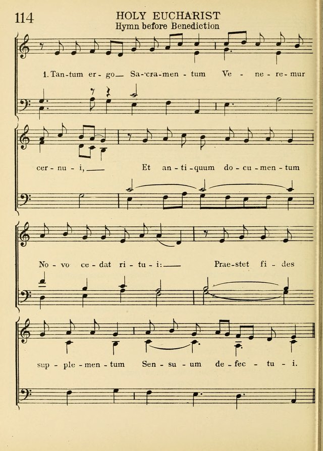 A Treasury of Catholic Song: comprising some two hundred hymns from Catholic soruces old and new page 142