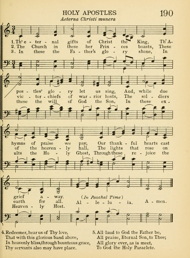 A Treasury of Catholic Song: comprising some two hundred hymns from Catholic soruces old and new page 235