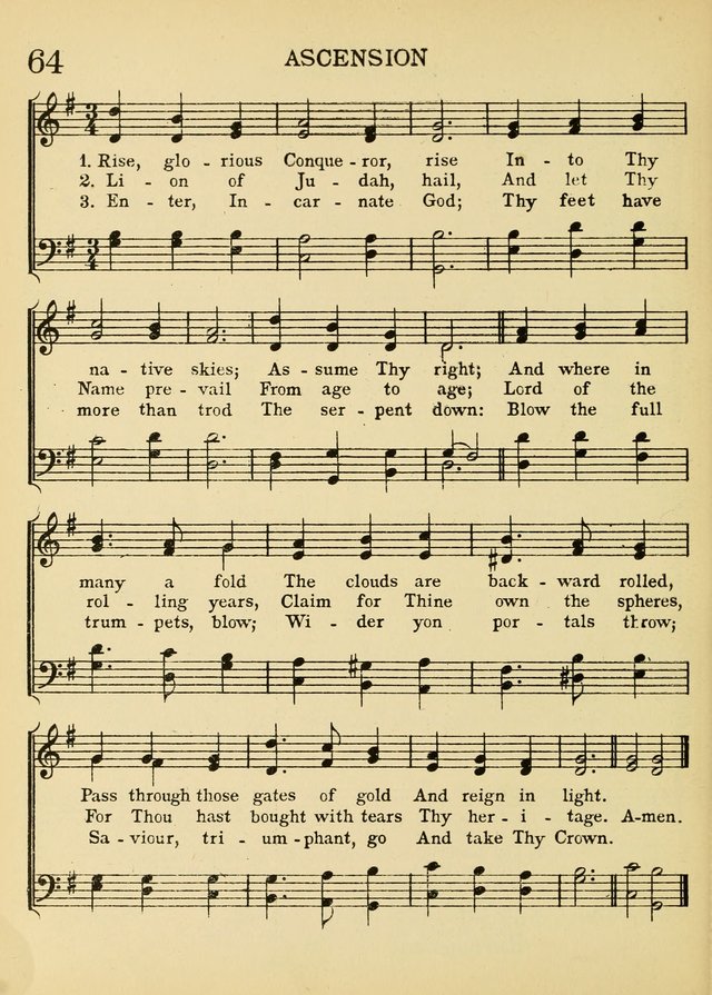A Treasury of Catholic Song: comprising some two hundred hymns from Catholic soruces old and new page 80