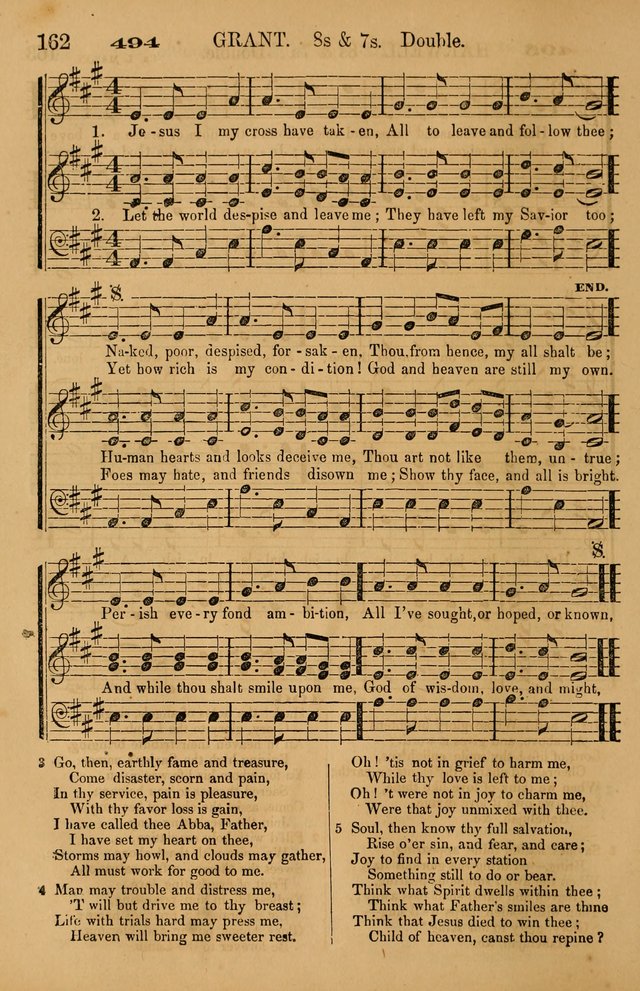 The Tribute of Praise: a collection of hymns and tunes for public and social worship, and for use in the family circle page 162
