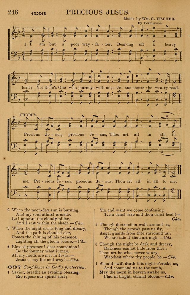 The Tribute of Praise: a collection of hymns and tunes for public and social worship, and for use in the family circle page 246