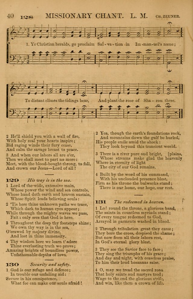 The Tribute of Praise: a collection of hymns and tunes for public and social worship, and for use in the family circle page 40