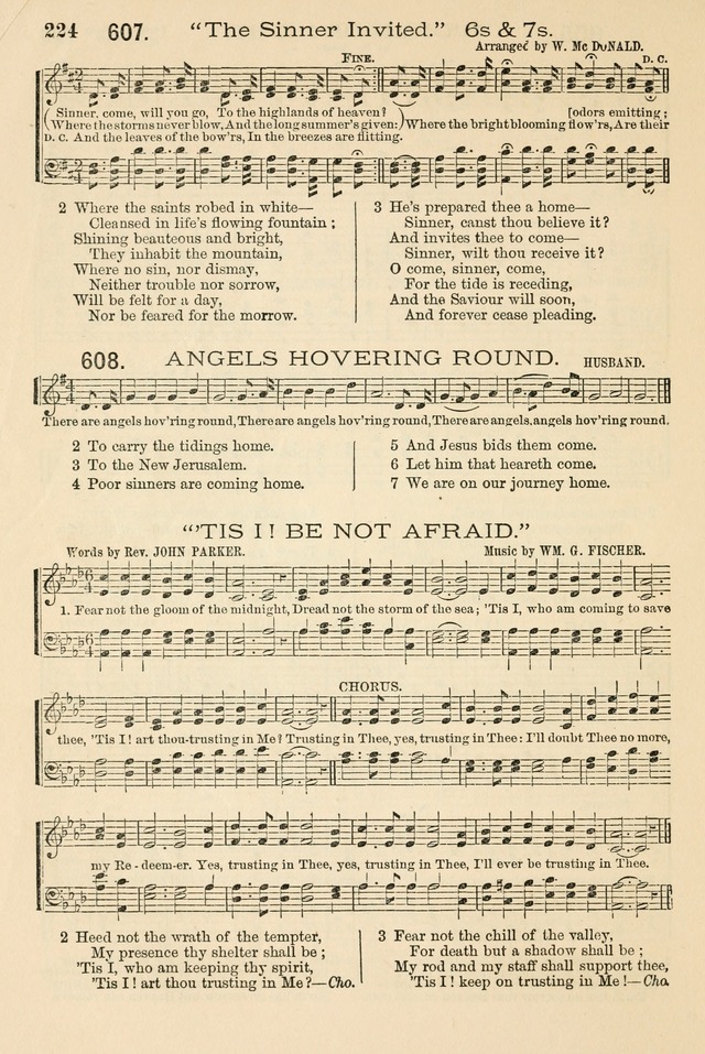 The Tribute of Praise: a collection of hymns and tunes for public and social worship, and for the use in the family circle and Sabbath school page 224
