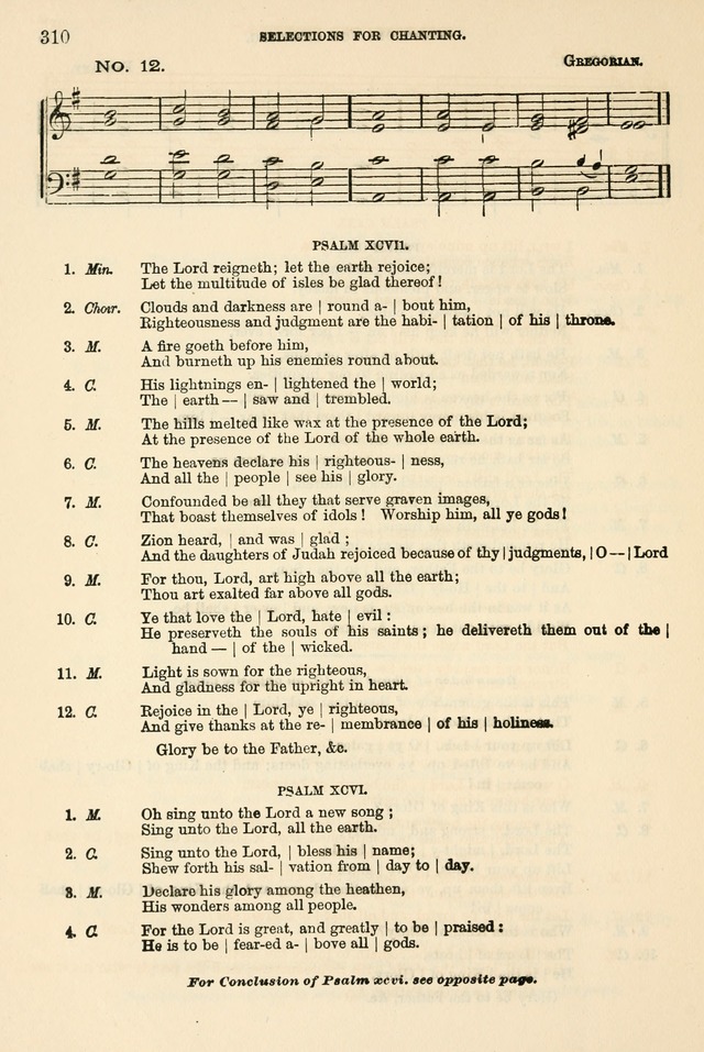 The Tribute of Praise: a collection of hymns and tunes for public and social worship, and for the use in the family circle and Sabbath school page 310