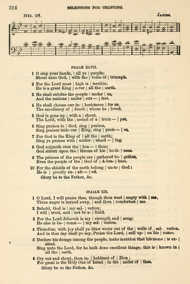 The Tribute of Praise: a collection of hymns and tunes for public and social worship, and for the use in the family circle and Sabbath school page 314