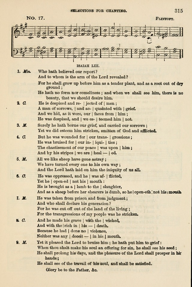 The Tribute of Praise: a collection of hymns and tunes for public and social worship, and for the use in the family circle and Sabbath school page 315