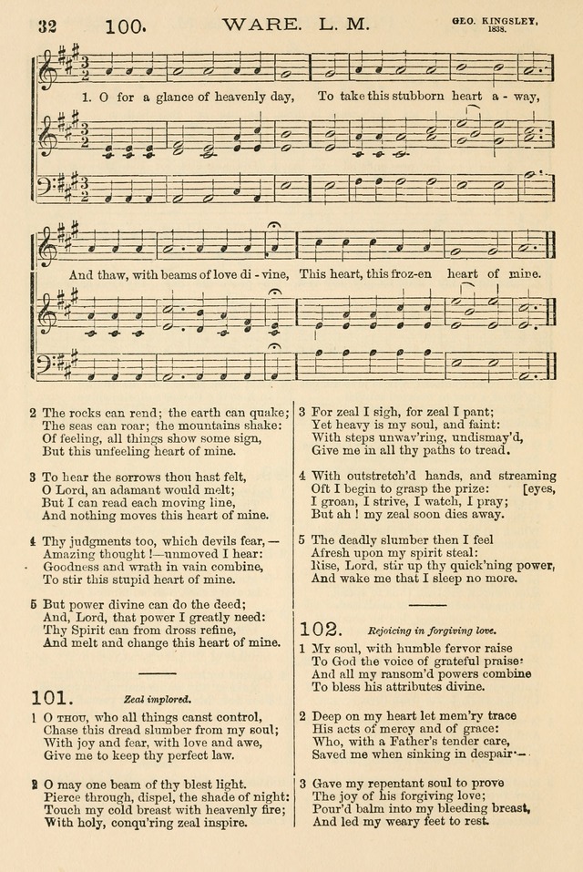 The Tribute of Praise: a collection of hymns and tunes for public and social worship, and for the use in the family circle and Sabbath school page 32