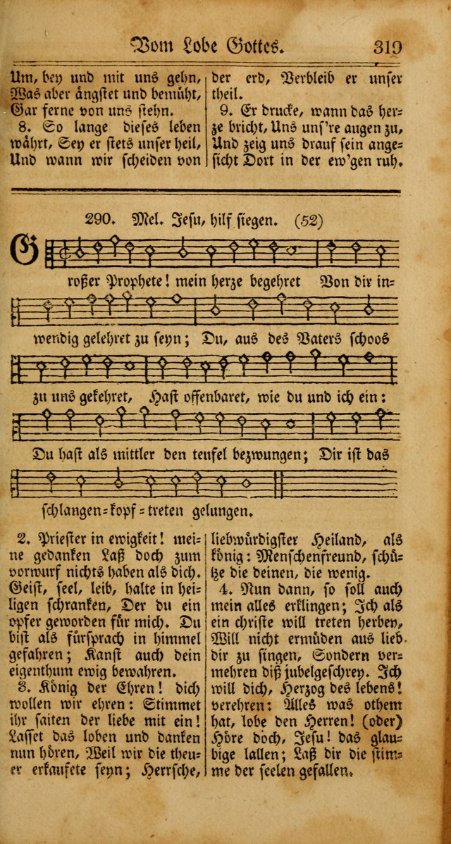 Unpartheyisches Gesang-Buch: enhaltend Geistrieche Lieder und Psalmen, zum allgemeinen Gebrauch des wahren Gottesdienstes (4th verb. Aufl., mit einem Anhang) page 399