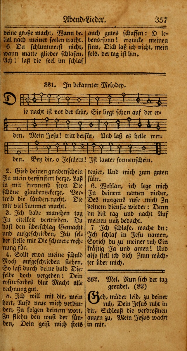 Unpartheyisches Gesang-Buch: enhaltend Geistrieche Lieder und Psalmen, zum allgemeinen Gebrauch des wahren Gottesdienstes (4th verb. Aufl., mit einem Anhang) page 437