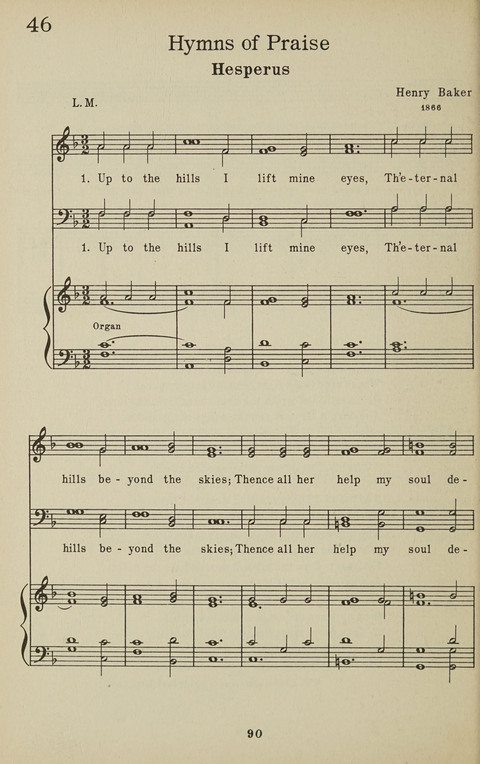 University Hymns page 89