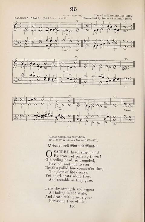 The University Hymn Book page 135
