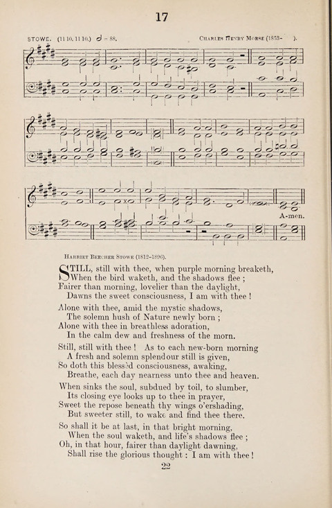 The University Hymn Book page 21